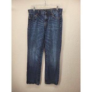 Aeropostale Mens Jeans Blue 31x32 Straight Cotton Denim Casual Pants